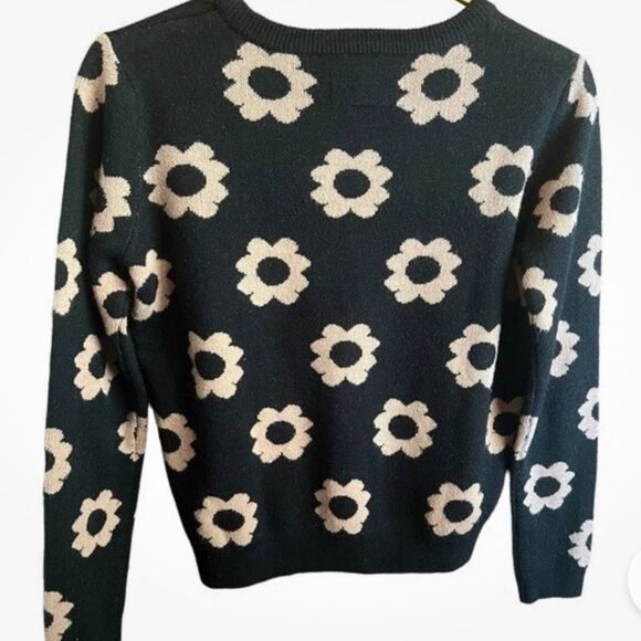 Urban outfitters coincidence and chance medium Floral Black Sweater - Picture 2 of 7
